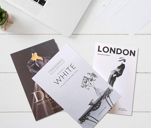 صندوق كتب صناعي أنيق للديكور 3 قطع تخزين ديكور أنيق جمالي للمنزل الحديث أضيق الحدود رف مكتب ديكور كومة عرض كتاب وهمي طاولة القهوة تصميم داخلي لغرفة المعيشة ديكورات in Kuwait