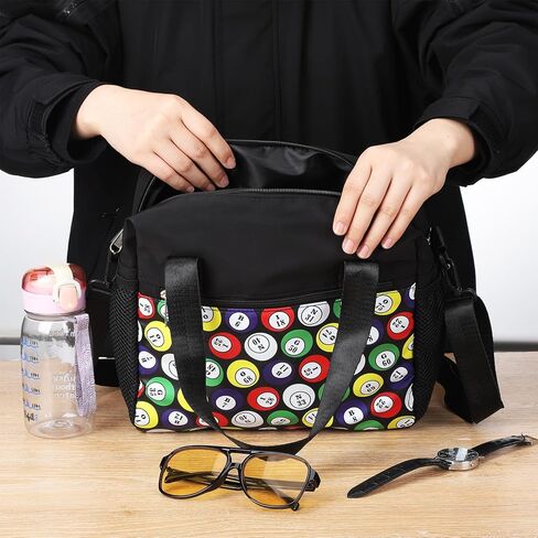 2 قطعة حقيبة بينجو مع جيوب، حقائب كبيرة من بينجو داوبر، حقيبة بينجو كبيرة لمستلزمات البنغو، هدايا للنساء in Kuwait