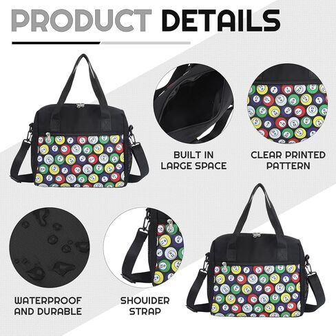 2 قطعة حقيبة بينجو مع جيوب، حقائب كبيرة من بينجو داوبر، حقيبة بينجو كبيرة لمستلزمات البنغو، هدايا للنساء in Kuwait