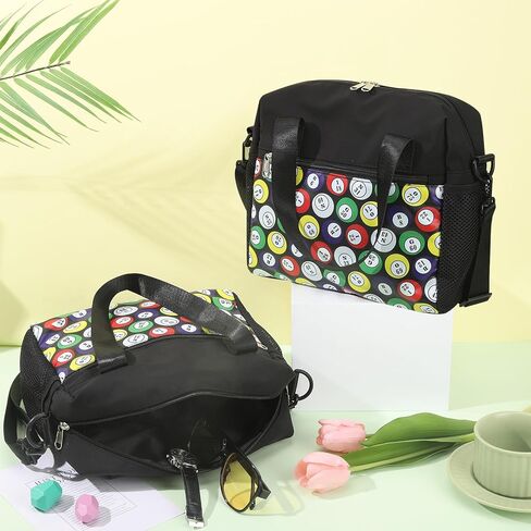 2 قطعة حقيبة بينجو مع جيوب، حقائب كبيرة من بينجو داوبر، حقيبة بينجو كبيرة لمستلزمات البنغو، هدايا للنساء in Kuwait