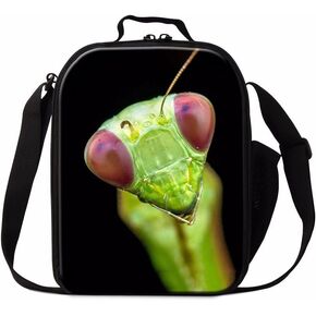 Spider Insect Print Lunch Box Bag for Children School Lunch Container