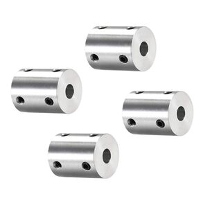 4Pcs Shaft Coupling 5mm to 10mm Bore Coupler Connector Joint Motor Accessories L25XD20 for 3D Printer Encoder CNC Machine