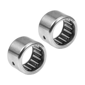 Othmro 2Pcs SCE98 Needle Roller Bearings Drawn Cup Open End 9/16in Bore 3/4in OD 1/2in Width Ball Bearings Bearing Steel Deep-Groove Ball Bearings for Manufacturing Industry Truck Transmissions