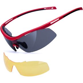 Elastic TR90 Frame Scratch Resistant Sport Sunglasses
