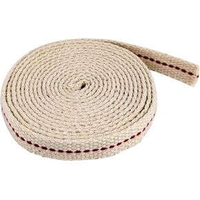 1 Roll/6.5 Feet Flat Oil Lamp Wick, 1 Inc Cotton Wick Replacement for Kerosene Burner, Lantern, Lamps (1, 1 inch)