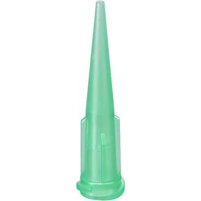 50Pcs Green 18Ga 1.18 Inch Blunt Tip Dispensing Neddle,Green Plastic Syringe Blunt Tip Neddle,Tapered Luer Lock Dispensing Needles for Industrial Use，Lab Utensils