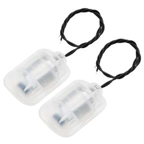 uxcell Vibration Motors DC 12V 4000RPM Massager Vibrating Motor with White Shell 58x44x30mm 2Pcs
