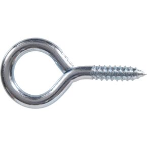 320018 .162 x 1-5/8" Zinc-Plated Large Screw Eye 100-Pack