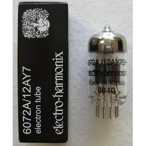 Electro-Harmonix 6072A EH Preamp Vacuum Tube, Single