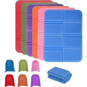 PATIKIL Foldable Cushion Seat Camping Sitting Pad Small Waterproof XPE Foam Outdoor Sitting Mats for Picnic Hiking Stadium Travel