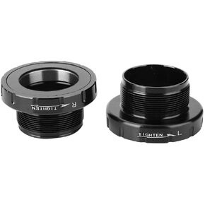 Bike Bottom Bracket, BSA30 Rotor Power Fit Integrated Cups for BSA 30mm Road Bike