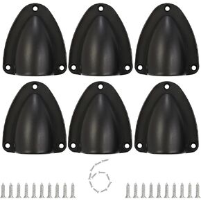 Marine Wire Cable Vent Cover 6 Pcs Nylon(2-1/2" x 2-1/4", Height: 1",) Durable Clamshell Design for Boats,Wire Vent Cover for Boat Yacht, Clamshell Vent