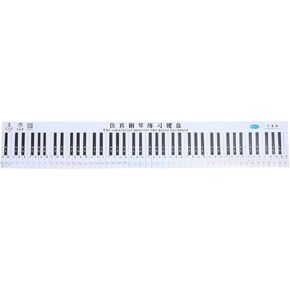 Abaodam Piano and Keyboard Note Chart for 88 Keys Piano Notes Guide for Beginner Removable Piano Keyboard Note Labels 88 Piano Keyboard Wall Chart Keyboard Scale Piano Chords Chart