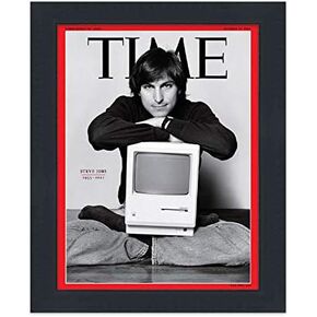 8" x 10 3/4" Time Magazine Display Solid Wood Frame | Complete with Acrylic, Backing, and Hardware - Fits Any Magazine Measuring 8" x 10 3/4"