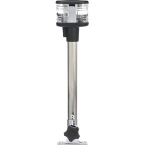 Seachoice Fold-Down Masthead and All-Round White Light, 3-Mile Visibility for Sail or Powerboats Under 66 Feet