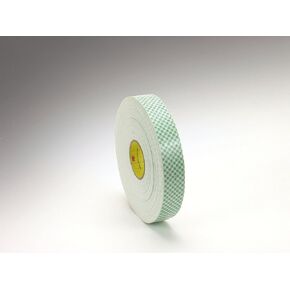 3M Double Coated Urethane Foam Tape 4016, Off White, 1 in x 36 yd, 62 mil, Retail Pack