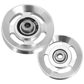 10 Pcs Exercise Pulley Gym Pulley Professional Cable Pulley Professional Pulley Wheel Gym Accessory Fitness Pulley Replaceable Cable Pulley Portable Pulley Wheel Fitness Supply