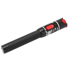 Fiber Visual Fault Locator 50mW VFL Fiber Optic Cable Tester Meter, Red Light Pen Tester 50km Non Contact Connection