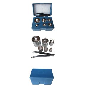 Precision Steel Scale Calibration Weight Kit, M2 Class, 205 Gram