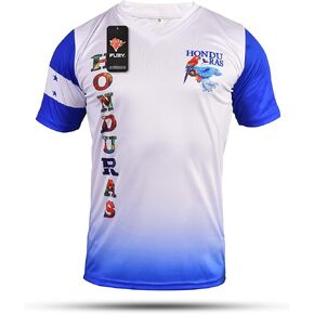 قميص كرة القدم Fury Camiseta de futbol de Honduras - قميص كرة قدم هندوراس - قميص كرة قدم هندوراس للرجال/الرجال/النساء/للجنسين (L) in Kuwait