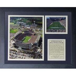 Legends Never Die Penn State Nittany Lions Beaver Stadium Framed Photo Collage, 11 by 14-Inch
