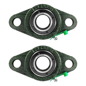 UCFL205-16 Pillow Block Bearing, Flange-Mount Ball Bearing Unit, 1 in Bore, 2-Bolt Flange, Self Aligning Cast Iron Housing, Set Screw Locking Style Flange Pillow Block Bearing in Kuwait