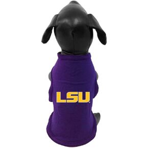 All Star Dogs NCAA Louisiana State Fightin Tigers Cotton Lycra Dog Tank Top