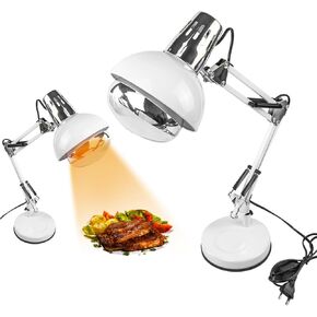 DUEBEL Food Heat Lamp, Perfect Buffet and Catering Solution for Keeping Food Warm, Ideal for Parties, Holidays, and Concession Stands