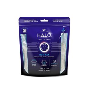 HALO HOT WAX Bike Chain Lubricant | Premium Bicycle Care for Extended Drivetrain Performance Efficiency | Double Boil Bag with Wax Pellets and Immersion Tool, 600g / Net Wt. 1.3 Lb