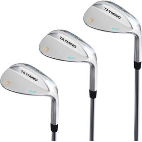 Premium Golf Wedge Set for Men - 52 56 60 Degree Golf Wedges + Milled Face for More Spin Max Groove for Increased - Great Golf Gift Right Handed