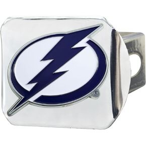 غطاء FANMATS 25112 Tampa Bay Lightning Hitch - شعار ملون ثلاثي الأبعاد