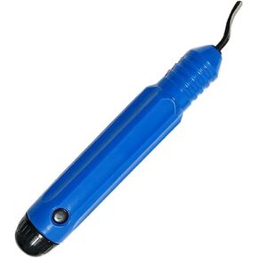 Blue Deburring Tool Kit Precision Edge Burr Removal on Copper, Iron, Brass, and PVC Plumbing Pipes, 3D Printing Plastics, Resin Art, and Metal Work Deburring Cutters