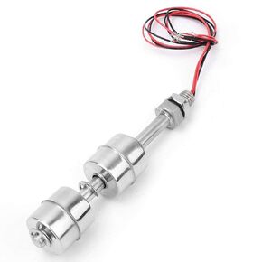 Water Level Sensor Switch,Water Level Controller,Stainless Stee Double Ball Switch for Control Liquid Level of,Pool (100mm)