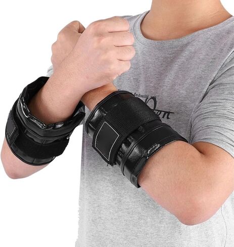 Ankle Weights, 1Pair Wrist Weights Sandbag 1 to 3kg Adjustable Wrist Straps for Men Women Jogging Arm Fitness Gymnastics in Saudi Arabia