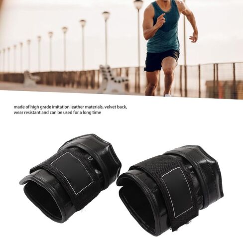 Ankle Weights, 1Pair Wrist Weights Sandbag 1 to 3kg Adjustable Wrist Straps for Men Women Jogging Arm Fitness Gymnastics in Saudi Arabia