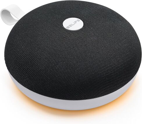 آلة صوت الضوضاء البيضاء مع 30 صوتًا مهدئًا، 16 لونًا ضوء ليلي، آلة ضوضاء بيضاء للبالغين والأطفال، آلات النوم، وظيفة الذاكرة، 36 مستوى صوت، 5 مؤقتات للسفر في المنزل والمكتب in Kuwait