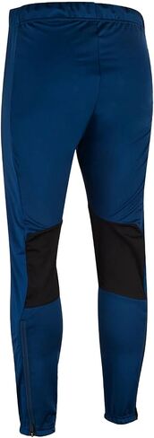 B DÆHLIE Daehlie Men's Pro Athletic Workout Pants - Wind and Water Resistant High Intensity Training Gear with Bionic Finish, Estate Blue, Large in Saudi Arabia