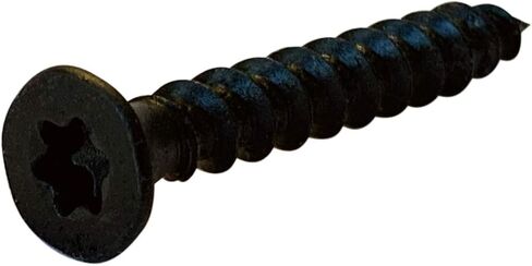 Small Parts 1016CTG #10 x 1" 6 Lobe Bugle Head Coarse Thread Drywall Screw Black Phosphate Particle Board (Pack of 100) in Saudi Arabia