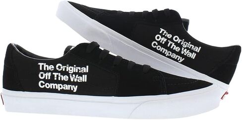 حذاء Vans Sk8-Low للرجال مقاس 4، اللون: أسود/أبيض عالي الدقة in Saudi Arabia