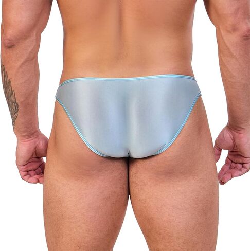 Oceanus series solid color swimming trunks multi-color simple sexy beach briefs thong swimming waterproof(534) in Saudi Arabia