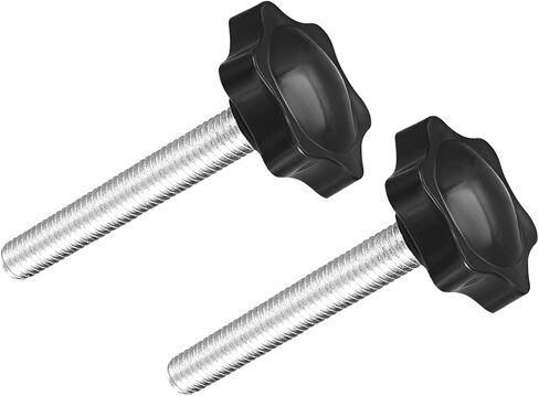 مقابض لولبية بمقبض تثبيت (M8x16mm) 4 قطع، قبضة معدنية على شكل نجمة - لبناء المساكن، آلة المخرطة، معدات الصناعة in Kuwait