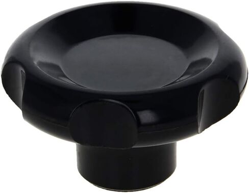 MroMax Clamping Handle Gripandles Screw Knobs Handgrips Knob Female Thread Cone-Black M6mm 2Pcs in Saudi Arabia