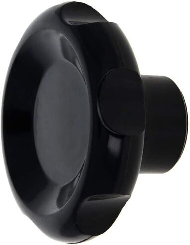 MroMax Clamping Handle Gripandles Screw Knobs Handgrips Knob Female Thread Cone-Black M6mm 2Pcs in Saudi Arabia