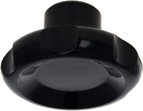 MroMax Clamping Handle Gripandles Screw Knobs Handgrips Knob Female Thread Cone-Black M6mm 2Pcs in Saudi Arabia