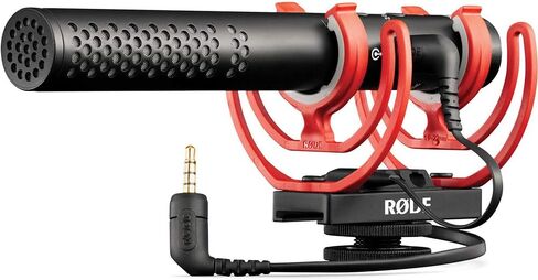 Rode VideoMic NTG Shotgun Vlogging Podcasting Microphone WS11 Windshield & Wide Mouth Case Bundle in Saudi Arabia