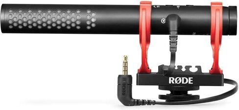 Rode VideoMic NTG Shotgun Vlogging Podcasting Microphone WS11 Windshield & Wide Mouth Case Bundle in Saudi Arabia