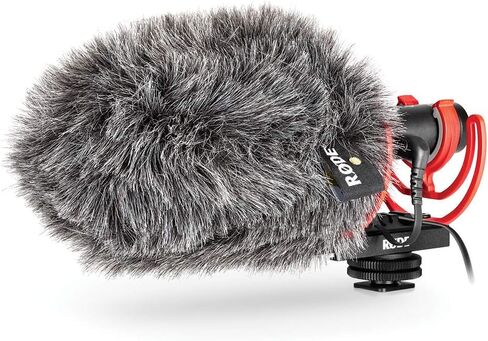 Rode VideoMic NTG Shotgun Vlogging Podcasting Microphone WS11 Windshield & Wide Mouth Case Bundle in Saudi Arabia