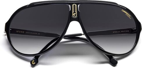 Carrera ENDURANCE65/N Aviator Sunglasses, Black, 63mm, 10mm in Saudi Arabia