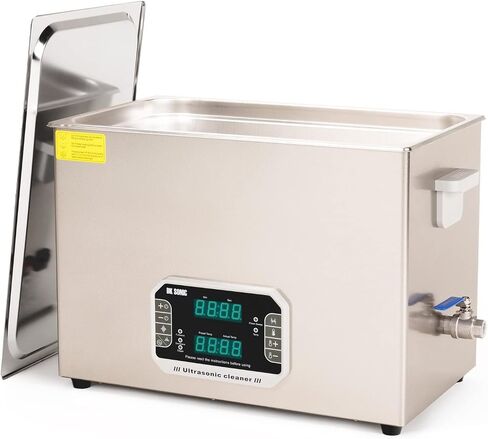 DK SONIC Touch Ultrasonic Cleaner with Heater,Digital Timer and Basket Multiple Cleaning Mode for Lab Tools, Metal Parts, Carburetor, Auto Parts, Engine Parts, etc (30L, 110V) in Saudi Arabia