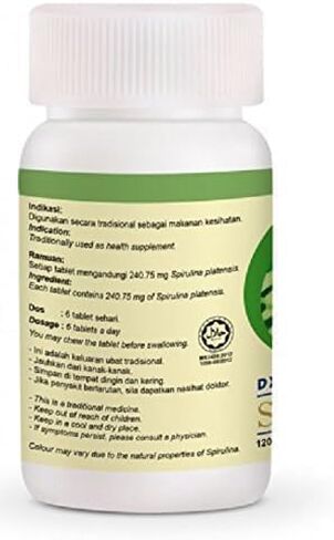DXN Spirulina 120 Tablet (Pack of 1) in Saudi Arabia